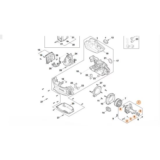 STIHL  Kołnierz FA09 600 3410